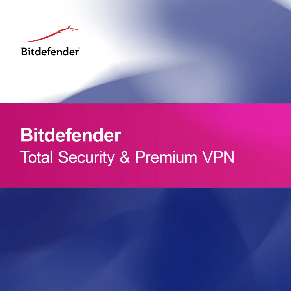 Bitdefender Total Security & Premium VPN