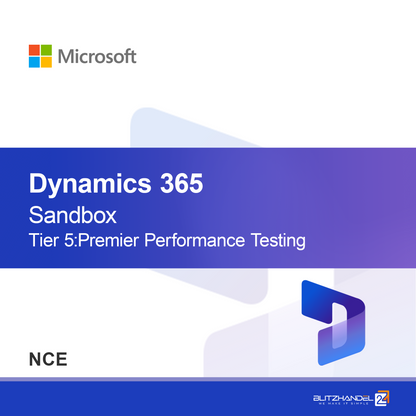 Dynamics 365 Operations - Sandbox Tier 5: Premier Performance Testing