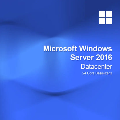 Microsoft Windows Server 2016 Datacenter 24 Core Base License