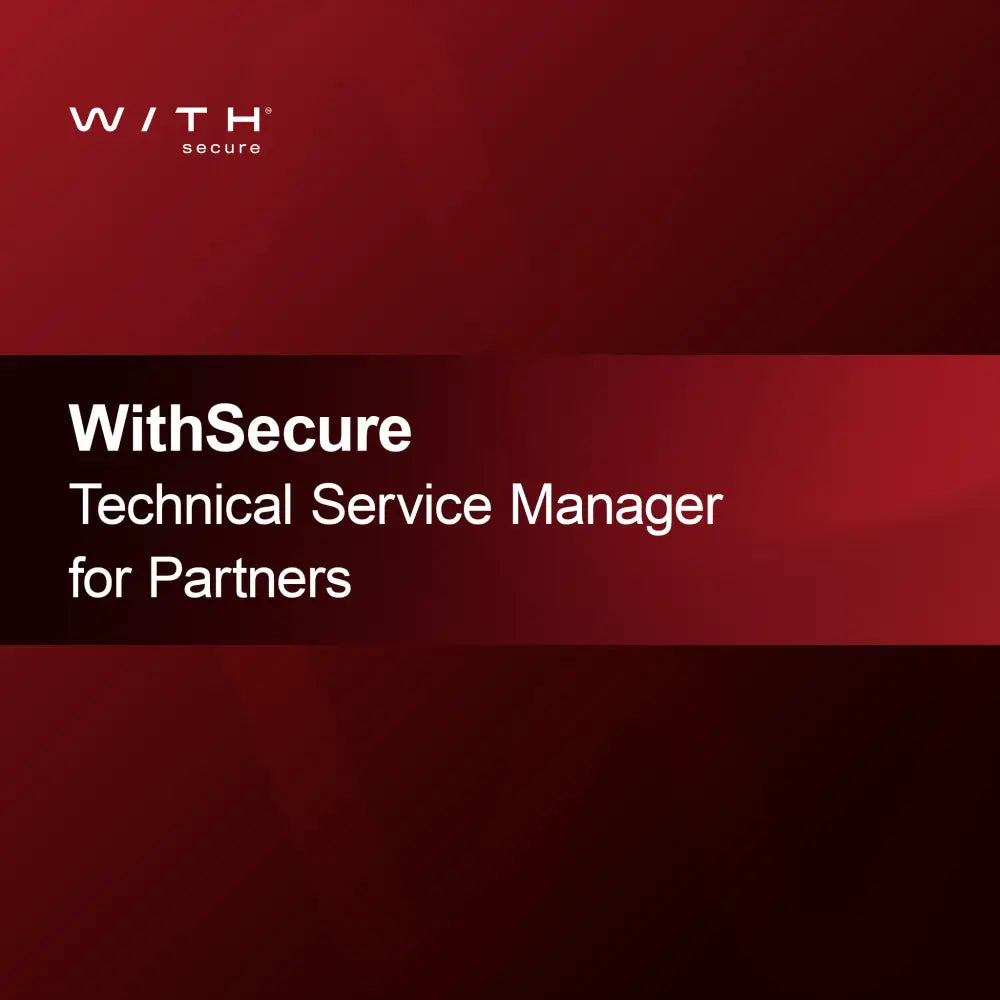 WithSecure Technical Service Manager for Partners